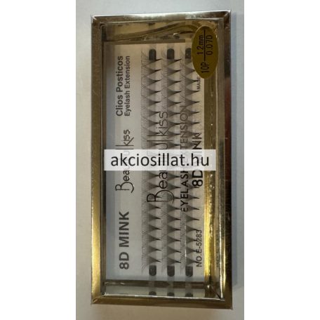 Beautiful Kiss műszempilla tincses 12mm 60db