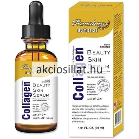 Roushun Natural Collagen Beauty Skin Serum arcszérum 30ml