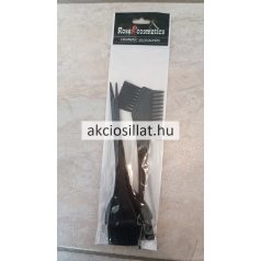 Rose Cosmetics Hajfestő Ecset Készlet Fekete 3db/cs