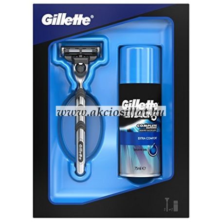 Gillette-Mach3-Complete-ajandekcsomag-keszulek-borotvagel