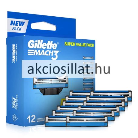 Gillette Mach3 borotvabetét 12db-os