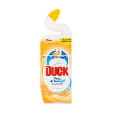Duck Deep Action Gel Citrus Wc Tisztító Gél 750ml