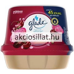   Glade Luscious Cherry & Peony fürdőszobai illatosító gél 180g