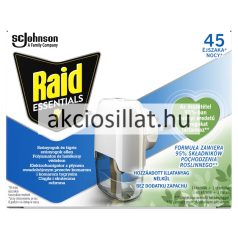   Raid Essentials Elektromos Szúnyogriasztó Készülék + Utántöltő 27ml