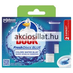   Duck Fresh Discs Wc-Tisztító Korong Utántöltő Colors Water Blue 2x36ml