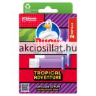 Duck Fresh Discs Wc-Tisztító Korong Utántöltő Tropical Adventure 2x36ml
