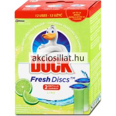   Duck Fresh Discs Wc-Tisztító Korong Utántöltő Lime 2x36ml