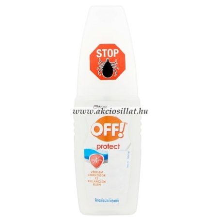 OFF! Protection Plus szúnyog és kullancsriasztó pumpás spray 100ml