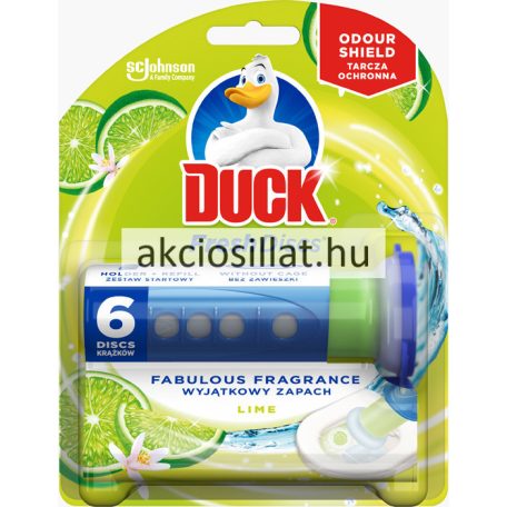 Duck Fresh Discs Wc Tisztító Korong Lime 36ml