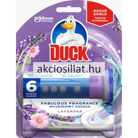 Duck Fresh Discs WC-öblítő korog Levendula 36ml