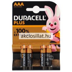 Duracell AAA Plus ceruza elem 4db (LR03)