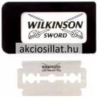 Wilkinson Sword Double Edge 5 darabos hagyományos kétoldali borotvapenge csomagolása és a fekete tokok.