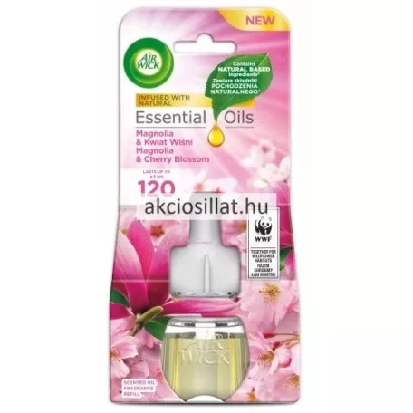Air Wick Elektromos Utántöltő Magnólia és Cseresznyevirág 19ml