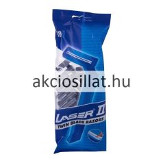 Laser 2 pengés férfi eldobható borotva 10db
