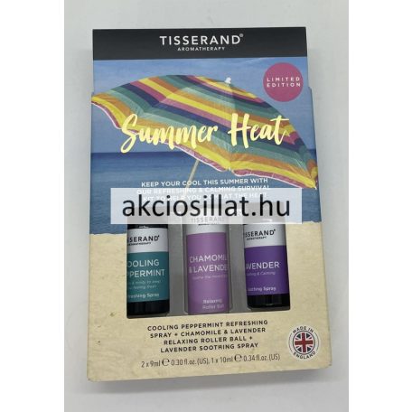 Tisserand Aromatherapy Summer Heat ajándékcsomag (100% tisztaságú)