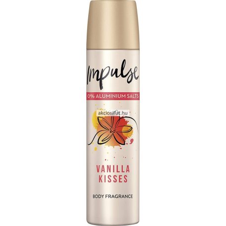 Impulse Vanilla Kisses dezodor 75ml
