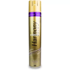 Harmony Gold Extra Firm Hold & Shine hajlakk 400ml