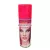 Goodmark Hot Pink 125ml-es hajszínező spray álló hengeres fémdobozban melynek előlapján egy élénk rózsaszín hajú sminkelt női arc látható felette fehér betűs HAIR COLOUR felirattal alul pedig HOT PINK felirattal a flakon tetején egy ugyanolyan vibráló neonrózsaszín áttetsző műanyag kupak helyezkedik el