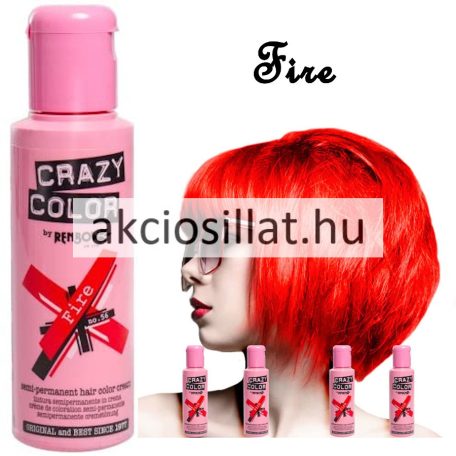 Renbow Crazy Color 56 Fire hajszínező 100ml