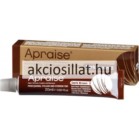 Apraise Dark Brown 3 sötét barna szemöldök és szempilla festék 20ml