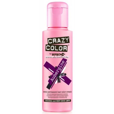 Renbow Crazy Color 50 Aubergine hajszínező 100ml