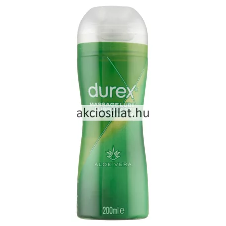 Durex Play Érzéki Masszázs Gél & Sikosító Aloe Vera Kivonattal 200ml