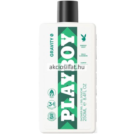 Playboy Gravity férfi tusfürdő 250ml