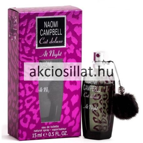 Naomi Campbell Cat Deluxe At Night EDT 15ml női parfüm