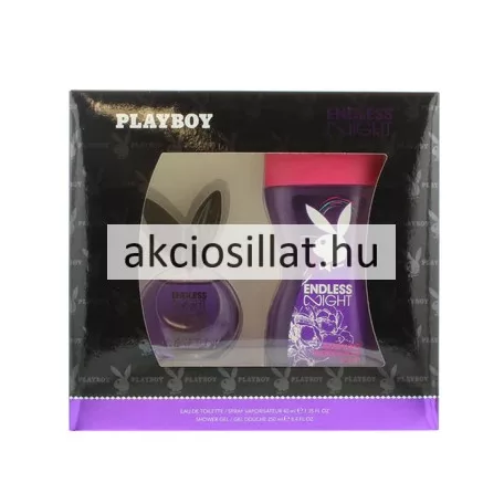 Playboy Endless Night For Her ajándékcsomag ( EDT 40ml + Tusfürdő 250ml )