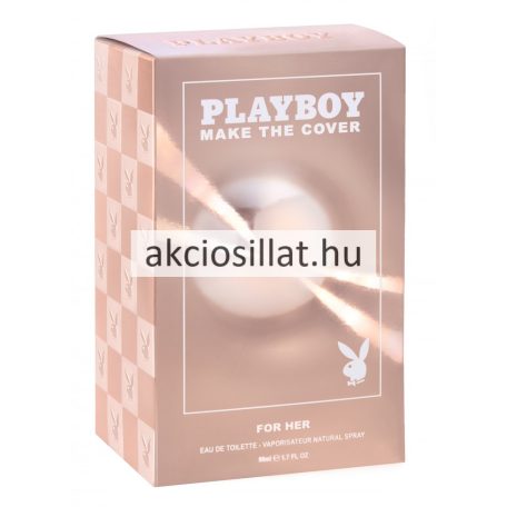Playboy Make The Cover For Her EDT 50ml női parfüm