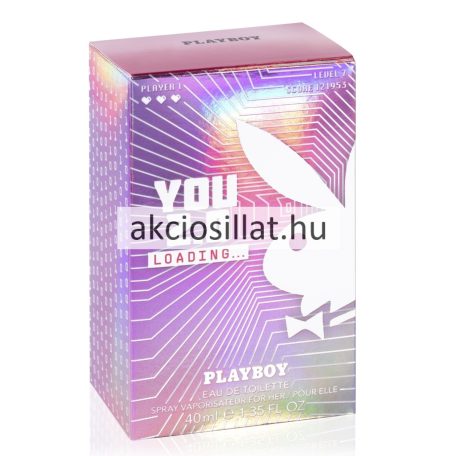 Playboy You 2.0 Loading For Her EDT 40ml női parfüm