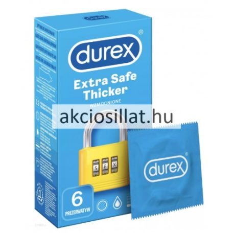 Durex Extra Safe óvszer 6db