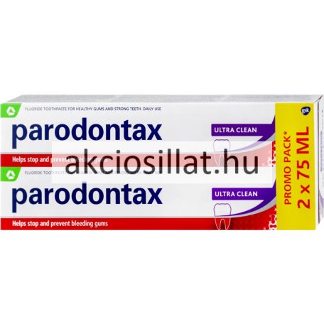 Parodontax Ultra Clean fogkrém 2x75ml