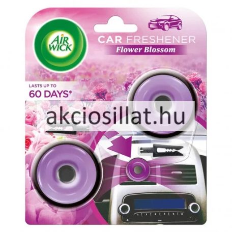 Air Wick Car Flower Blossom autóillatosító 2x8g