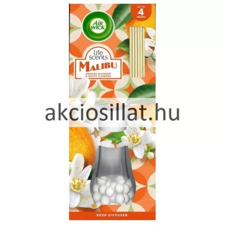 Air Wick Pálcikás Légfrissítő Malibu narancsvirág és fehér virágok 25ml