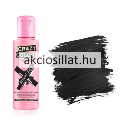 Renbow Crazy Color 32 Natural Black hajszínező 100ml