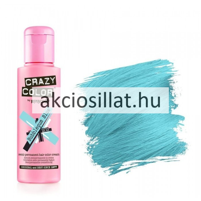 Renbow Crazy Color 63 Bubblegum Blue hajszínező 100ml - Olcsó parfüm é