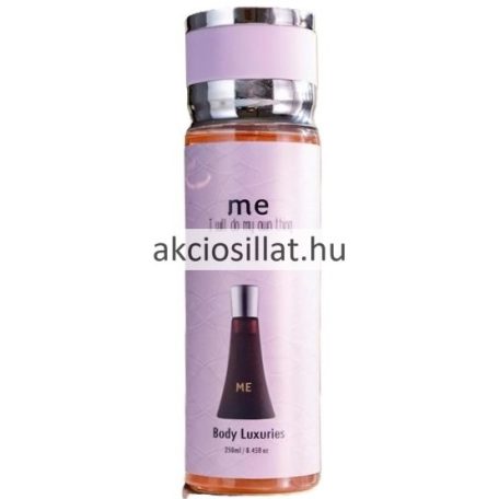 Body Luxuries Me I will do my own thing Testpermet 250ml / Hugo Boss Deep Red parfüm utánzat