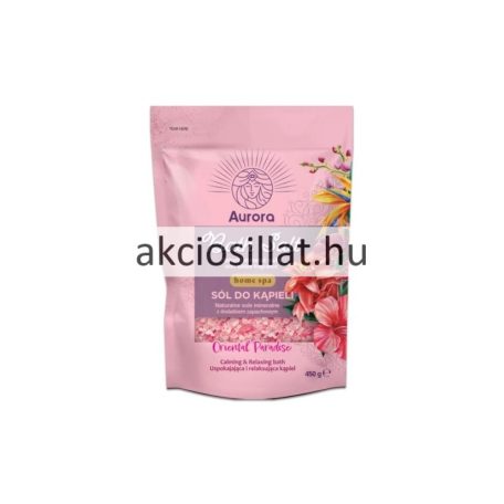 Aurora Oriental Paradise fürdősó 450g