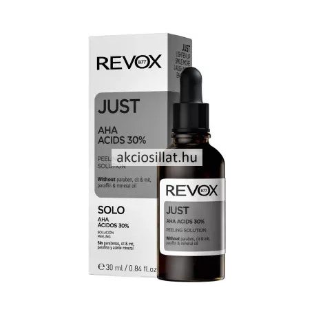 Revox Just Aha Acids 30% Arcszérum 30ml
