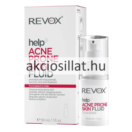 Revox Help Acne Prone Skin Fluid Arcszérum 30ml