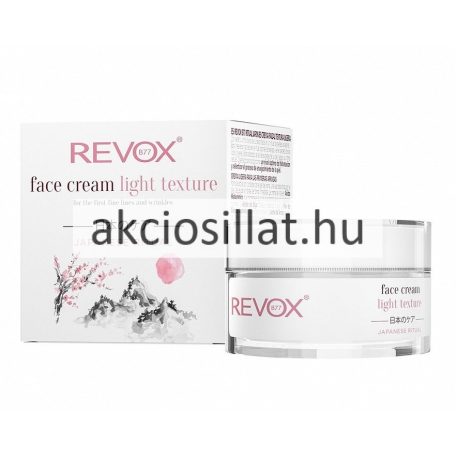 Revox Japanese Ritual arckrém 50ml