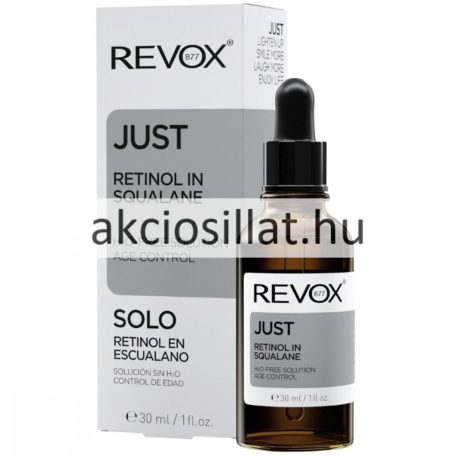 Revox Just Retinol In Squalane Arcszérum 30ml