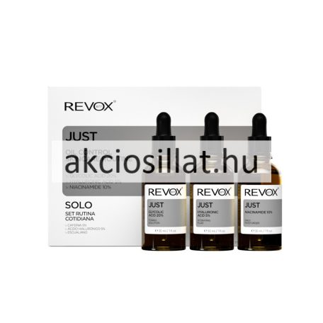 Revox Just Oil Control Skincare Routine Arcszérum csomag