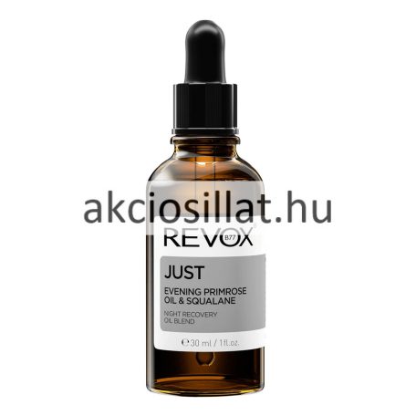 Revox Just Evening Primrose Oil & Squalane Éjszakai Regeneráló Olajkeverék 30ml