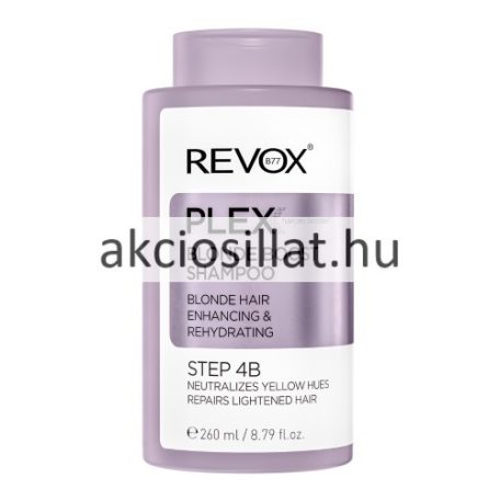 Revox Plex Blonde Boost hajerősítő sampon szőke hajra 260ml