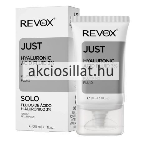 Revox Just Hyaluronic Acid Fluid 3% Arckrém 30ml