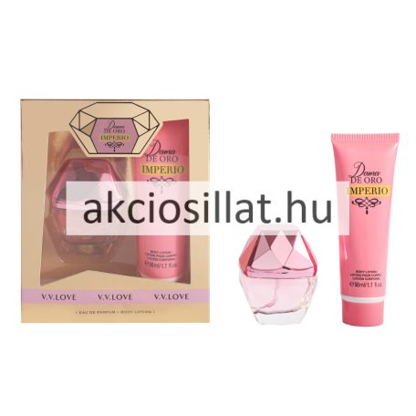 V.V.Love Dama De Oro Imperio ajándékcsomag ( Parfüm EDP 30ml + Testápoló 50ml )