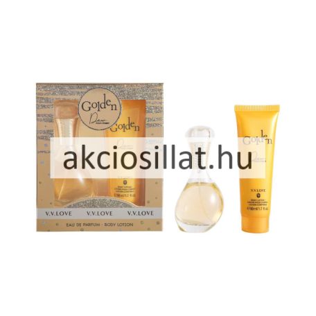 V.V.Love Golden Dew Pour Femme ajándékcsomag ( Parfüm EDP 30ml + Testápoló 50ml )
