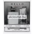 V.V.Love Hello Holiday ajándékcsomag ( Parfüm EDT 25ml + After shave 50ml )